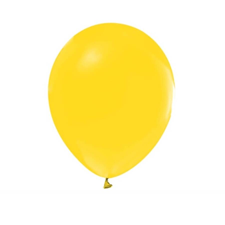 Balon Sarı Renk 100'lü