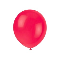 KD - Balon Tek Renk 100'lü Kırmızı 0015 KIR