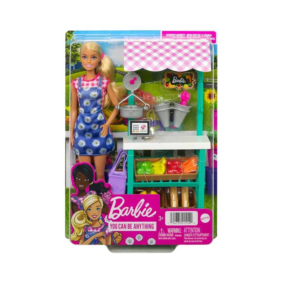 Barbie Çiftçi Pazarı Oyun Seti