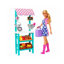 Barbie Çiftçi Pazarı Oyun Seti - Thumbnail