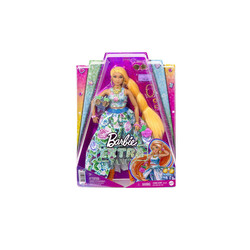 Barbie Extra Fancy Çiçekli Kostümlü Bebek - Thumbnail