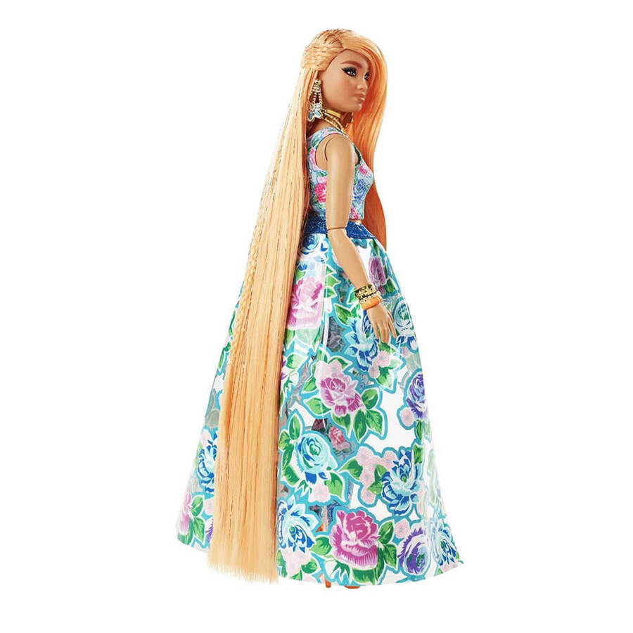 Barbie Extra Fancy Çiçekli Kostümlü Bebek