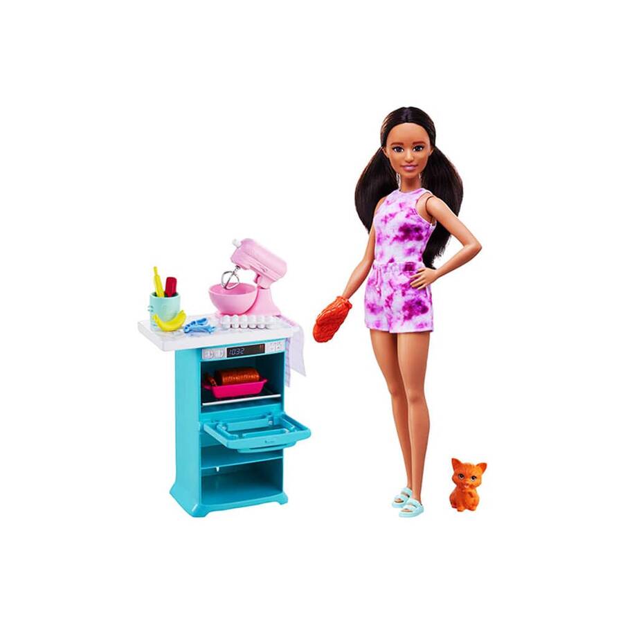 Barbie Mutfak Maceraları Oyun Seti