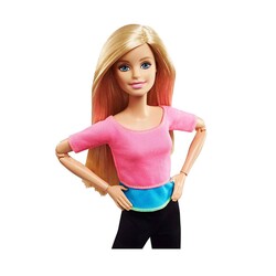 Barbie Sonsuz Hareket Bebeği Siyah Tayt - Thumbnail