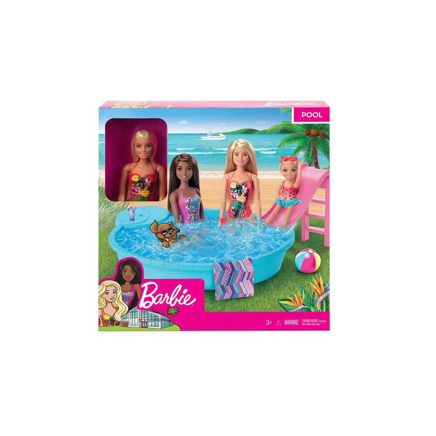 Barbie Ve Eğlenceli Havuzu