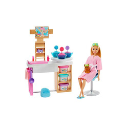Barbie - Barbie Yüz Bakımı Oyun Seti (1)