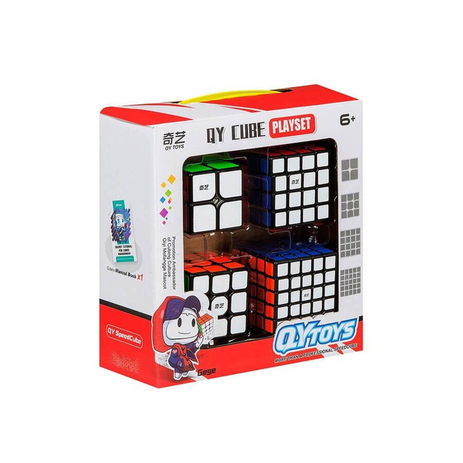 Basel Küp Speed 4'lü Aile Paketi (2x2,3x3,4x4,5x5)