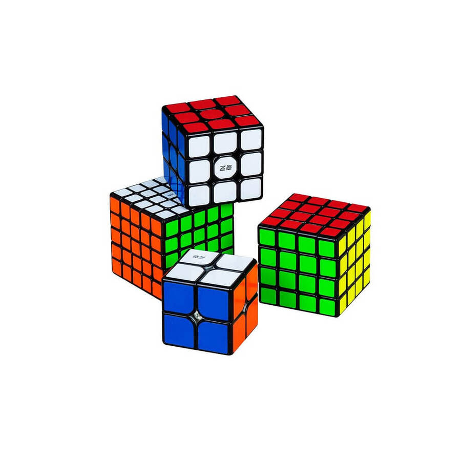 Basel Küp Speed 4'lü Aile Paketi (2x2,3x3,4x4,5x5)