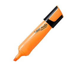 Bic - Bic Fosforlu Kalem Flat Highlighter Turuncu (1)