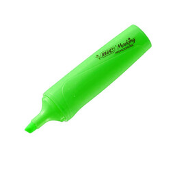 Bic - Bic Fosforlu Kalem Flat Highlighter Yeşil (1)