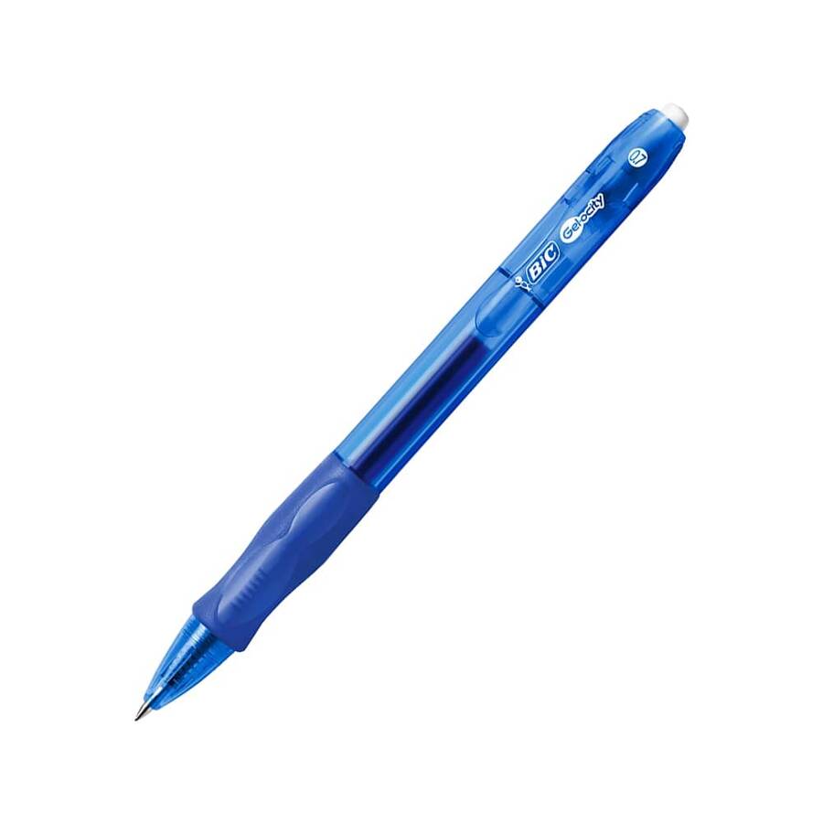 Bic Gelocity Jel Kalem Basmalı Mavi 0.7 mm 829158