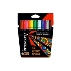 Bic - Bic Keçeli Boya Kalemi İntensity 12 Renk