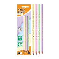 Bic - Bic Kurşun Kalem Evolution Pastel Renkler 5'li 518980