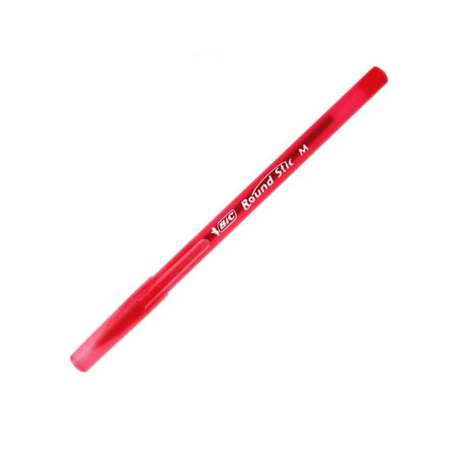 Bic Round Stick Tükenmez Kalem 1.00 mm Kırmızı