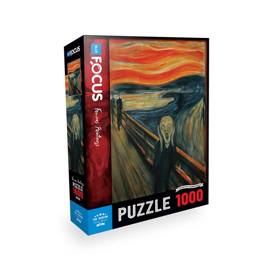 Bluefocus Puzzle Çığlık 1000 Parça 