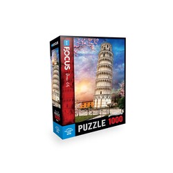 Bluefocus - Bluefocus Puzzle Pisa Kulesi 1000 Parça 