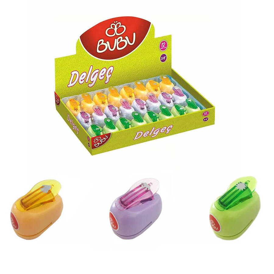 Bubu Şekilli Delgeç Mini Boy 3-8