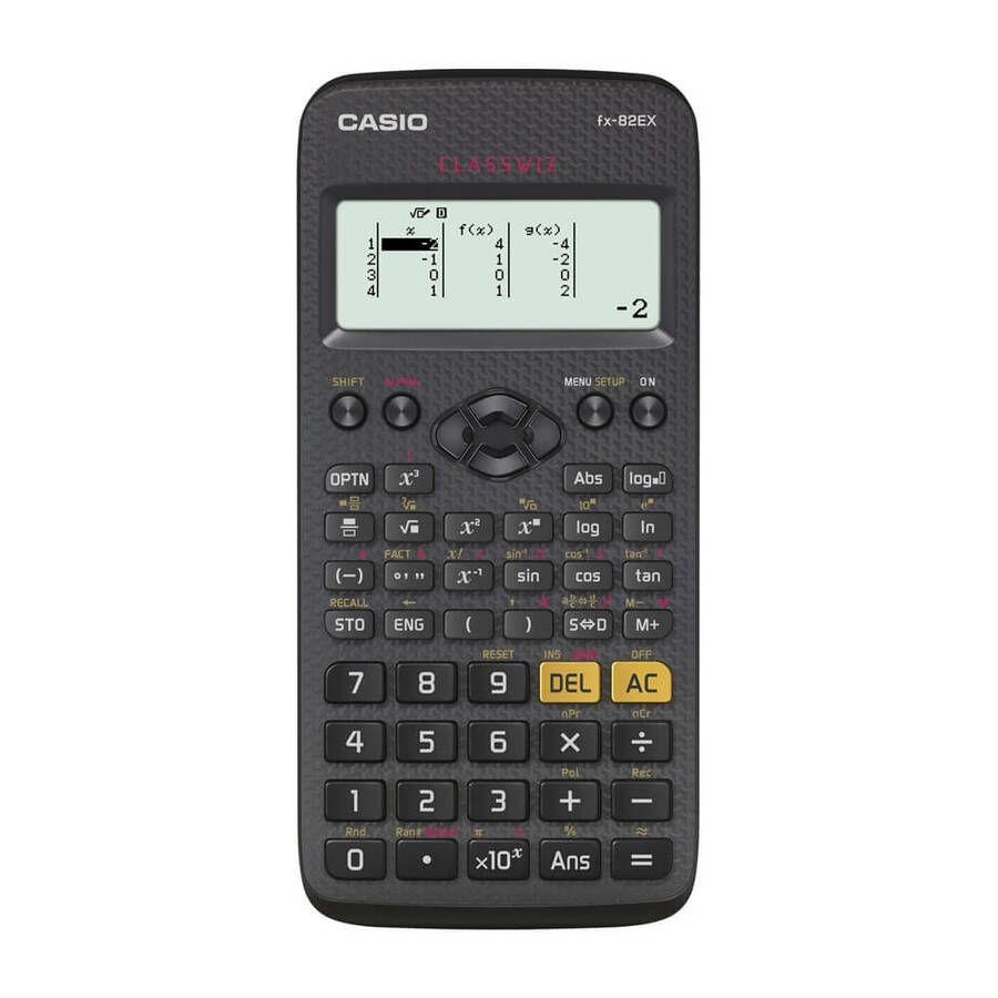 Casio Hesap Makinesi Bilimsel Fonksiyonlu FX82EX