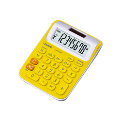 Casio - Casio Hesap Makinesi Pilli Güneş Enerjili Sarı MS6VC-YW