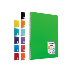 Çınar Defter - Çınar Defter Defter A4 Colormaxi Spiralli Pp Kapak 100 Yaprak Çizgili