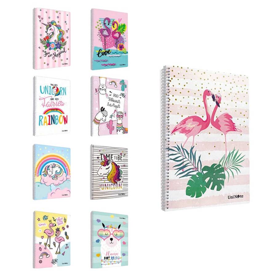 Çınar Defter Dream Spiralli Pp Kapak A4 72 Yaprak Çizgili