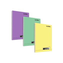 Çınar Defter - Çınar Defter I'm Smart Defter Spiralli Pp Kapak A4 Çizgili 60 Yaprak