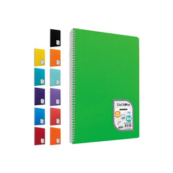 Çınar Defter - Çınar Defter Okul Defteri Colormaxi A4 Spiralli Pp Kapak 96 Yaprak Çizgili