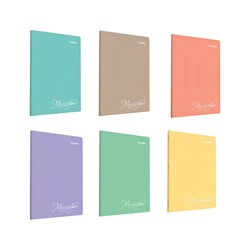 Çınar Defter - Çınar Defter Okul Defteri Pastel Pp Kapak A4 100 Yaprak Çizgili