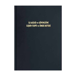 Dilman - Dilman İş Sağlığı Ve Güvenliği İlişkin Tespit Ve Ön. Defteri No Ciltli 50'li