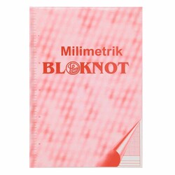 Dilman Milimetrik Blok A4 Pembe - Thumbnail