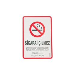 Dilman - Dilman Sigara İçilmez Levhası 50x70 cm