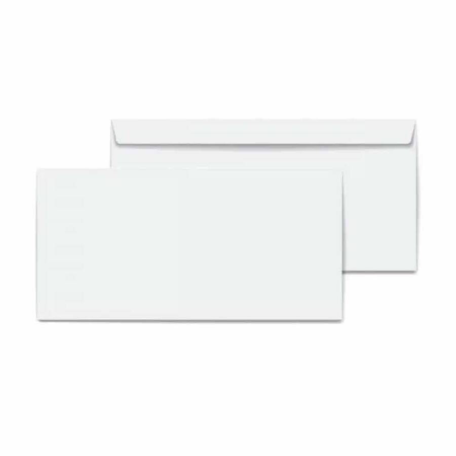 Doğan Diplomat Zarf 105 x 240 mm 90 gr Silikonlu Beyaz