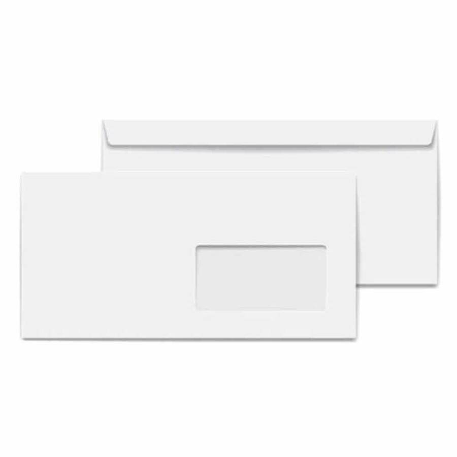 Doğan Zarf Diplomat 105x240 mm 90 gr Silikon Pencereli Beyaz