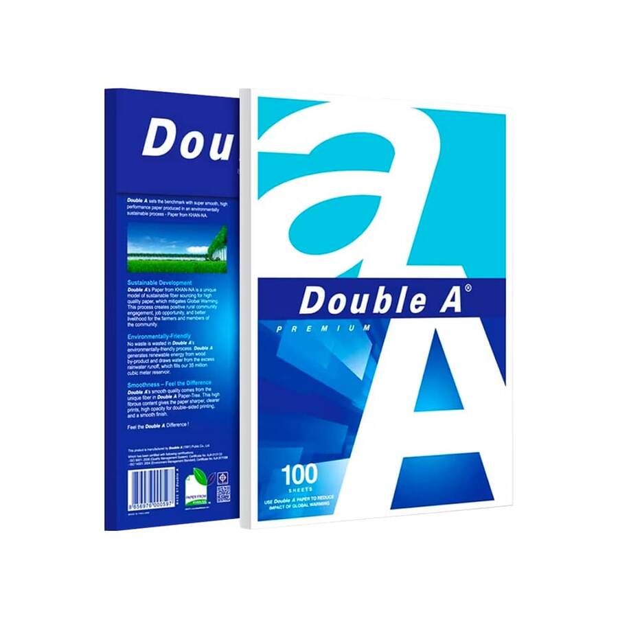 Double A Fotokopi Kağıdı Premium A4 80 gr 100'lü