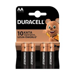 Duracell Lr6 Kalem Pil AA 4'lü Kart - Thumbnail