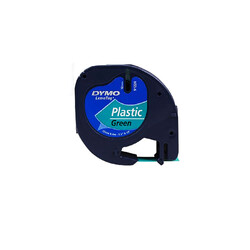 Dymo - Dymo Şerit Dymo LetraTag Plastik Yeşil 12 mm x 4 m