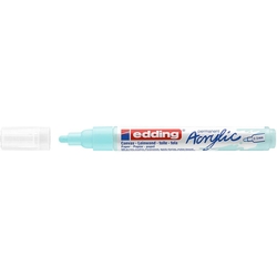 Edding - Edding 5100 Akrilik Markör Orta Uçlu Pastel Mavi