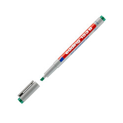 Edding Asetat Kalemi Silinebilir 1-3 mm Kesik Uç Yeşil - Thumbnail