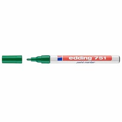 Edding - Edding 751 Tam Örtücü Boya Markörü Yeşil
