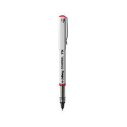 Edding - Edding 78 Control Liner 0.4 mm İnce Uçlu Kalem Kırmızı