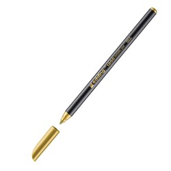 Edding - Edding E-1200 Davetiye Kalemi Altın