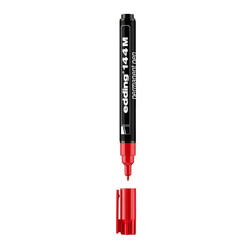 Edding - Edding E-144M Asetat Kalemi Kırmızı