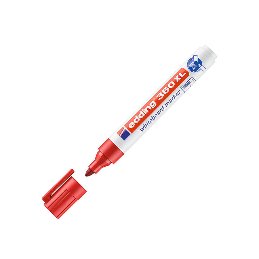 Edding E-360XL Beyaz Tahta Kalemi Kırmızı