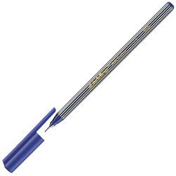Edding - Edding Fineliner Keçeli Kalem İnce Uçlu Mavi