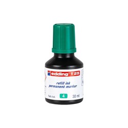 Edding - Edding T25 Permanent Markör Yedek Mürekkep 30 ml Yeşil