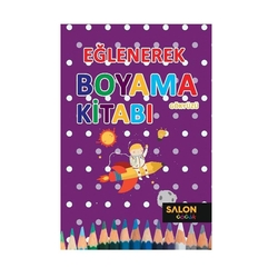 Salon Yayınları - Eğlenerek Boyama Kitabı-Gökyüzü