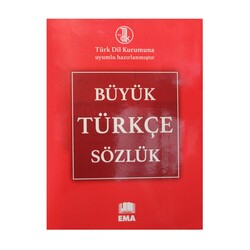 Ema Kitap - Ema Kitap Büyük Türkçe Sözlük Karton Kapak