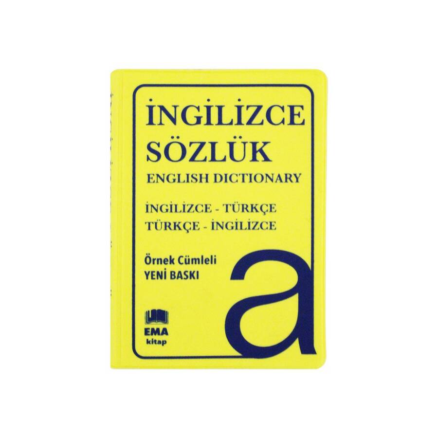 Ema Kitap İngilizce-Türkçe/Türkçe-İngilizce Sözlük Biala Kapak