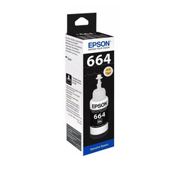 Epson - Epson T6644 Siyah Mürekkep Kartuşu (C13T66414A)