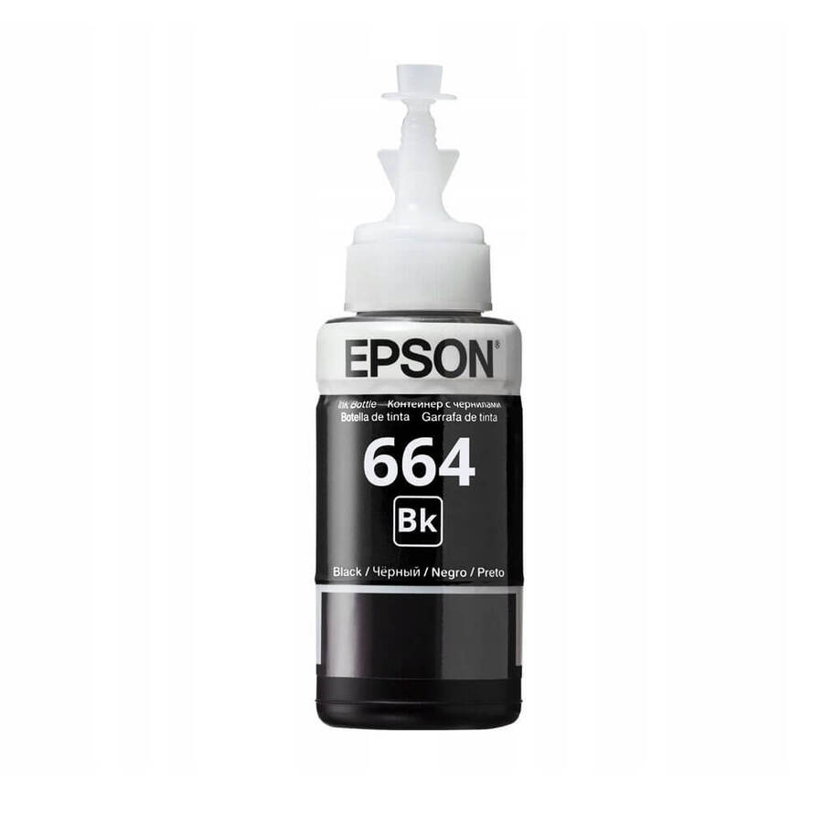 Epson T6644 Siyah Mürekkep Kartuşu (C13T66414A)